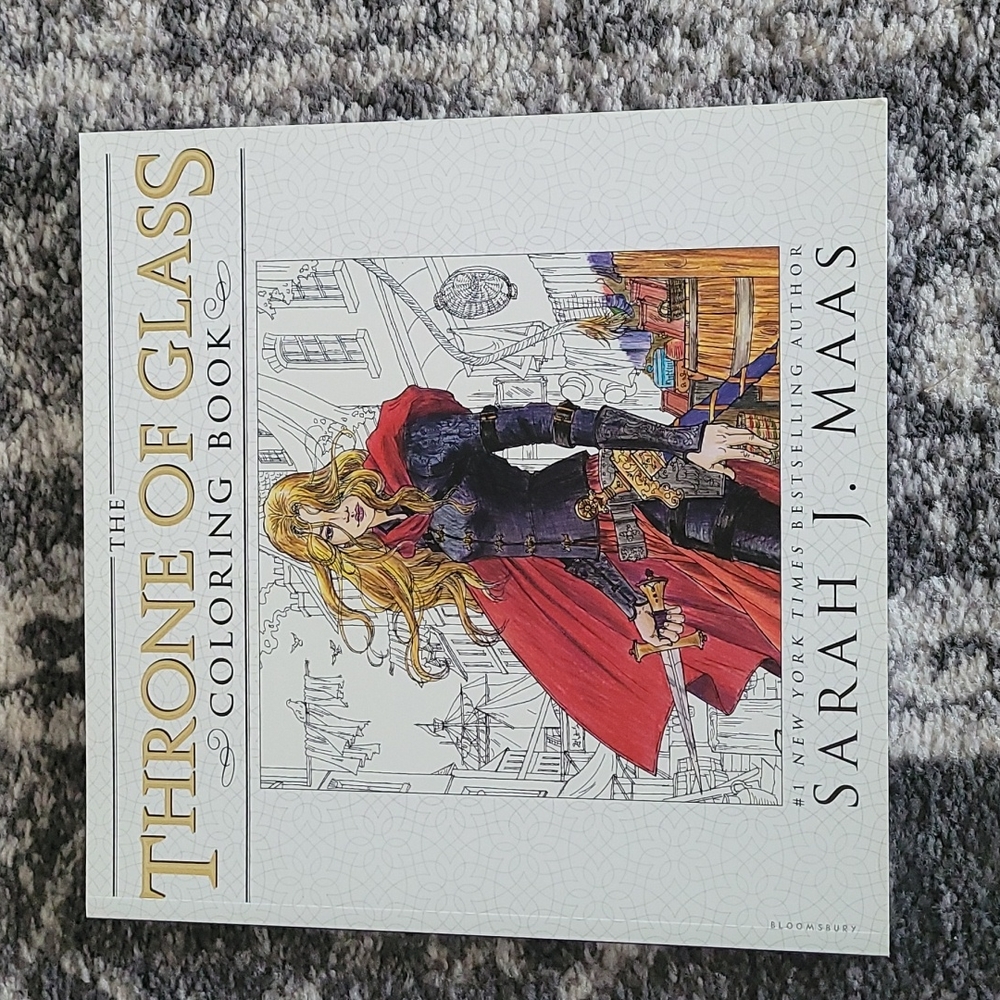 The Throne of Glass Coloring Book